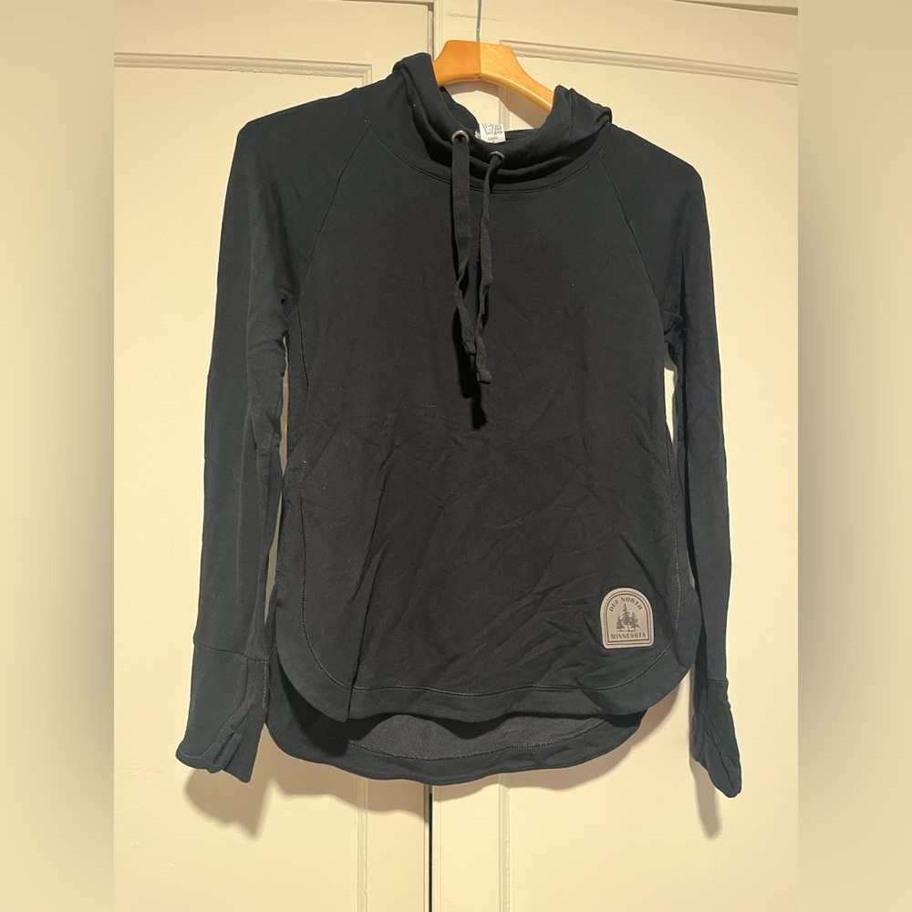 Women’s Black Due North Minnesota Signature Concepts Hoodie